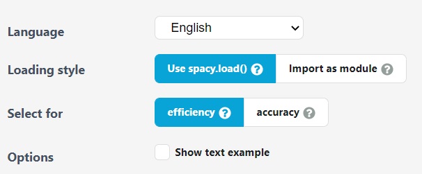 statistical model |Natural language processing spacy