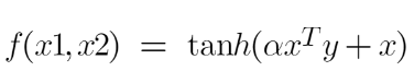 Equation for Sigmoid kernal