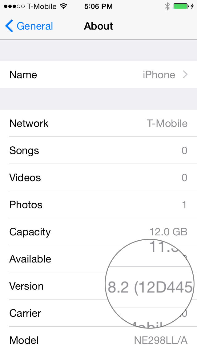 About iPhone iOS 8.2 beta 2