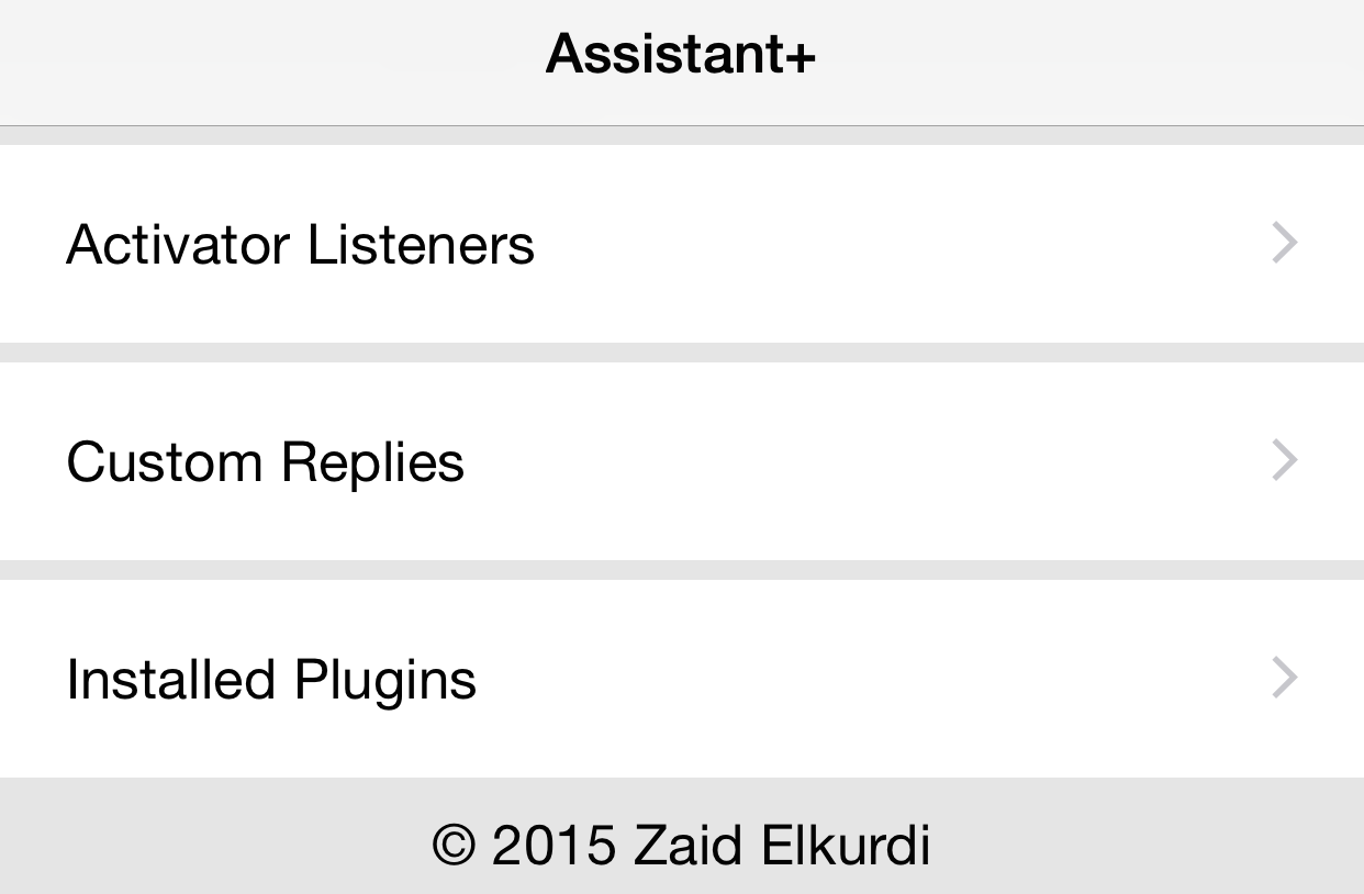 Assistant+ App