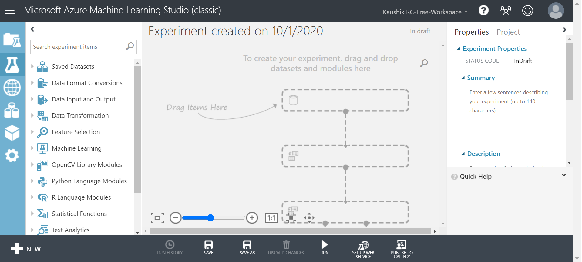 Azure ML Studio (Classic)