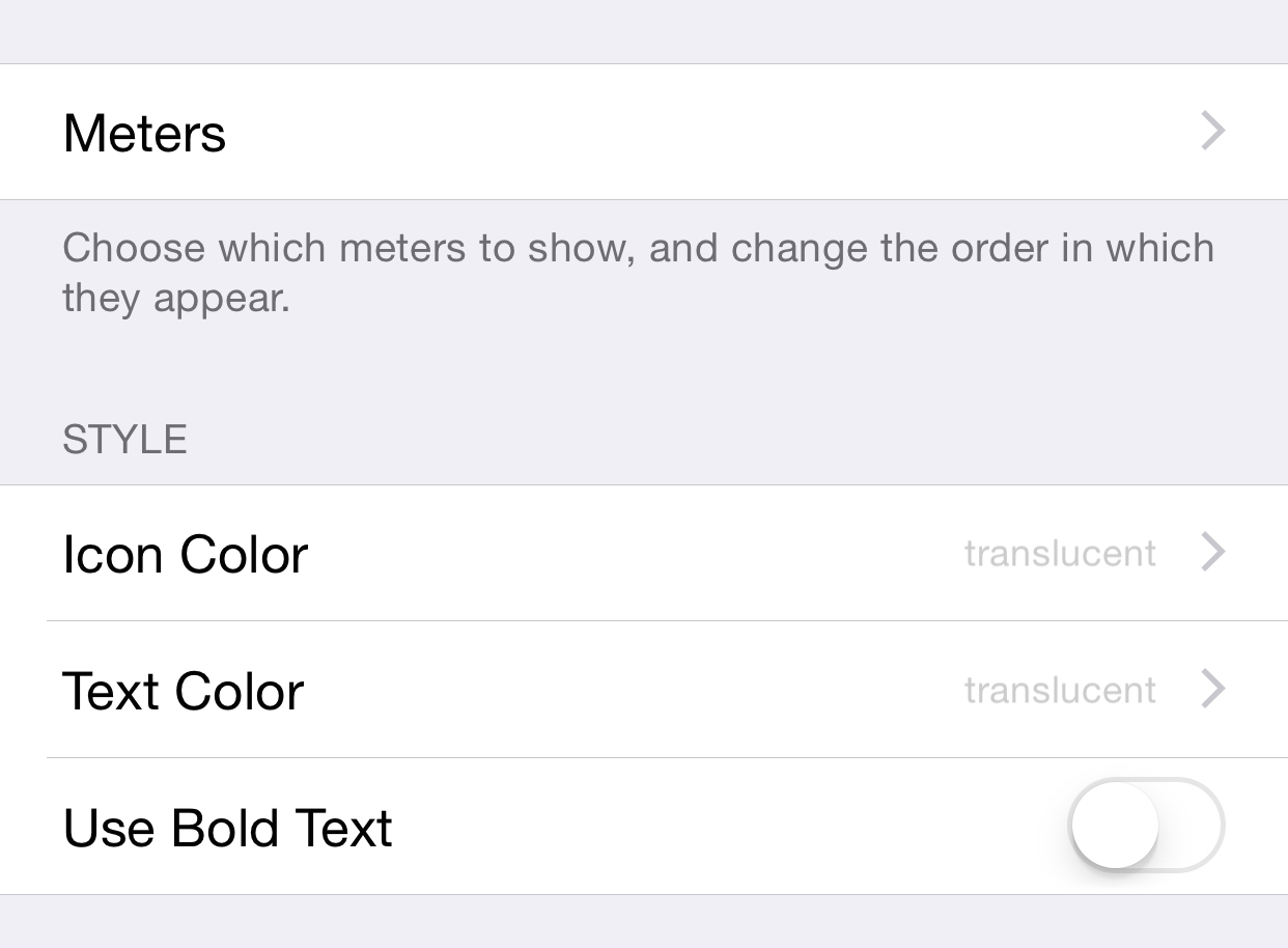 NCMeters Preferences