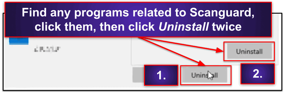 How to Uninstall &amp; Fully Remove Scanguard Files From Your Devices