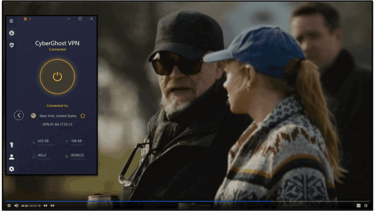 🥉3. CyberGhost VPN — Has Streaming-Optimized Servers