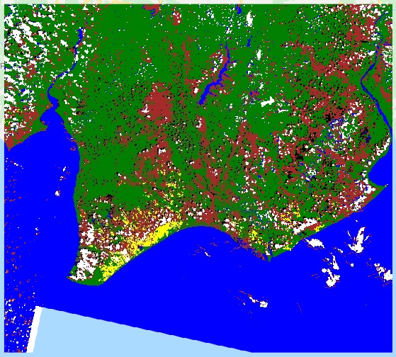 Land Cover Classification using SVM