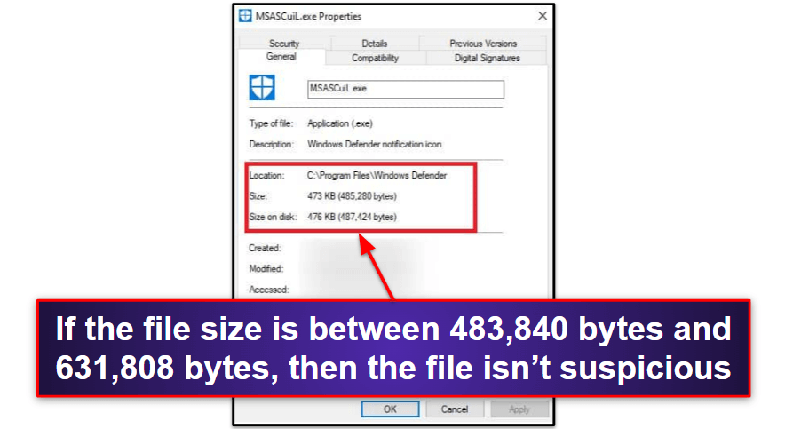 Preliminary Step: Checking for a MSASCuiL.exe Infection