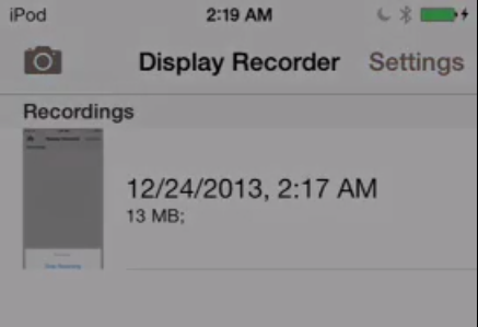 Ryan Petrich Display Recorder