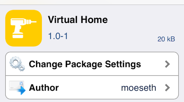 Virtual Home Tweak