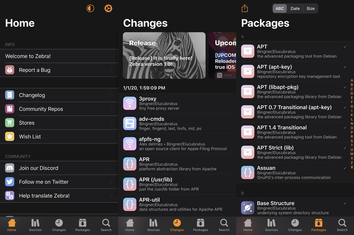 Zebra jailbreak tweak