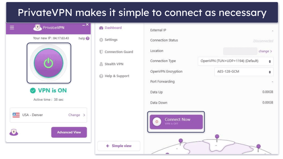 🥉3. PrivateVPN — Beginner-Friendly VPN for China