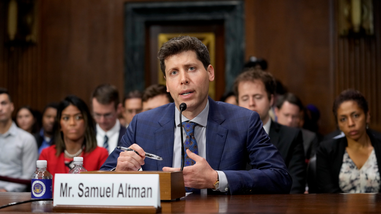 OpenAI CEO Sam Altman urges lawmakers to regulation of AI, citing potential risks posed by current and future AI technology.