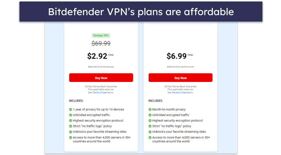 Plans &amp; Pricing — Both Are Equally Good