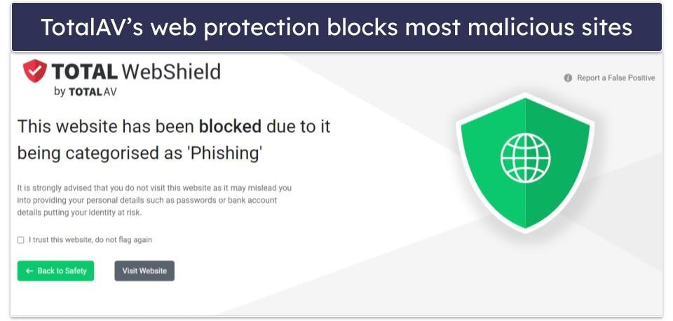 4. TotalAV — Beginner-Friendly Malware Removal + Good Phishing Protection