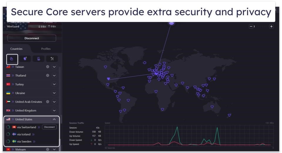 8. Proton VPN — Great Free Plan + Top-Notch Privacy &amp; Security Features