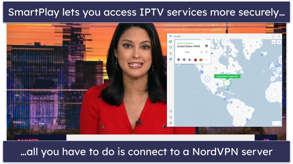 4. NordVPN — Secure VPN for Streaming IPTV