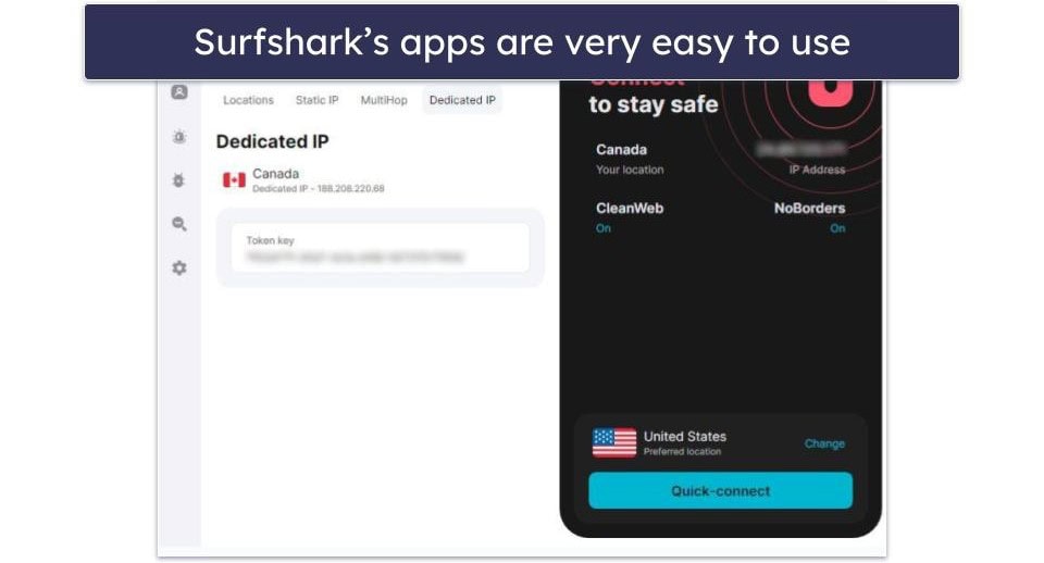 4. Surfshark — Beginner-Friendly &amp; Affordable VPN With Dedicated IP Addresses