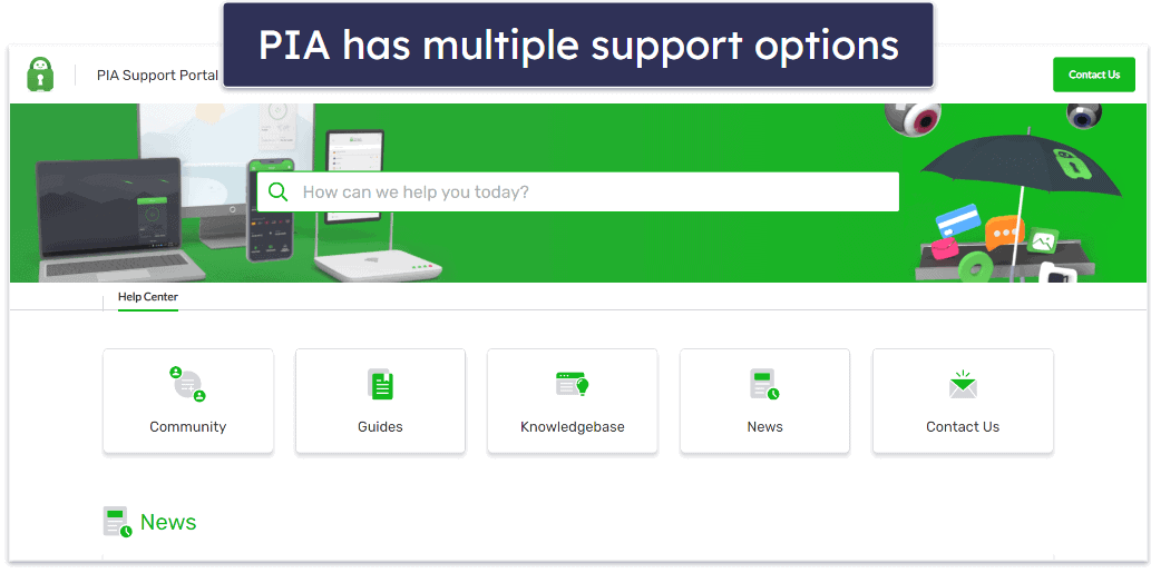 Customer Support — Both VPNs Have Good Customer Support