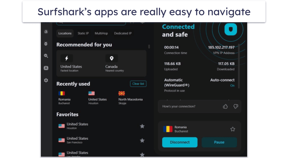 5. Surfshark — Beginner-Friendly VPN for Boston