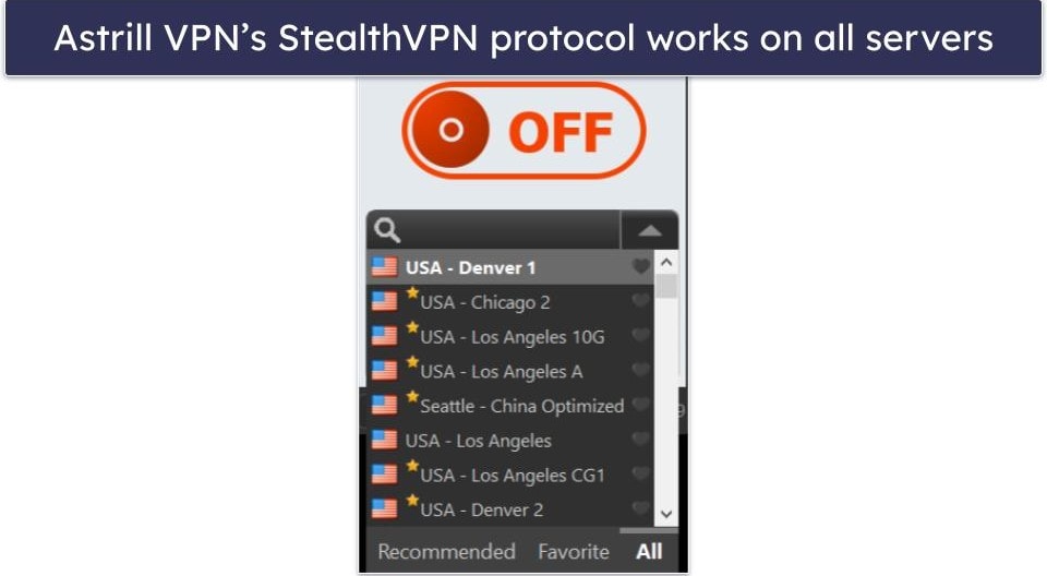 🥈2. Astrill VPN — Proprietary VPN Protocol for Accessing YouTube