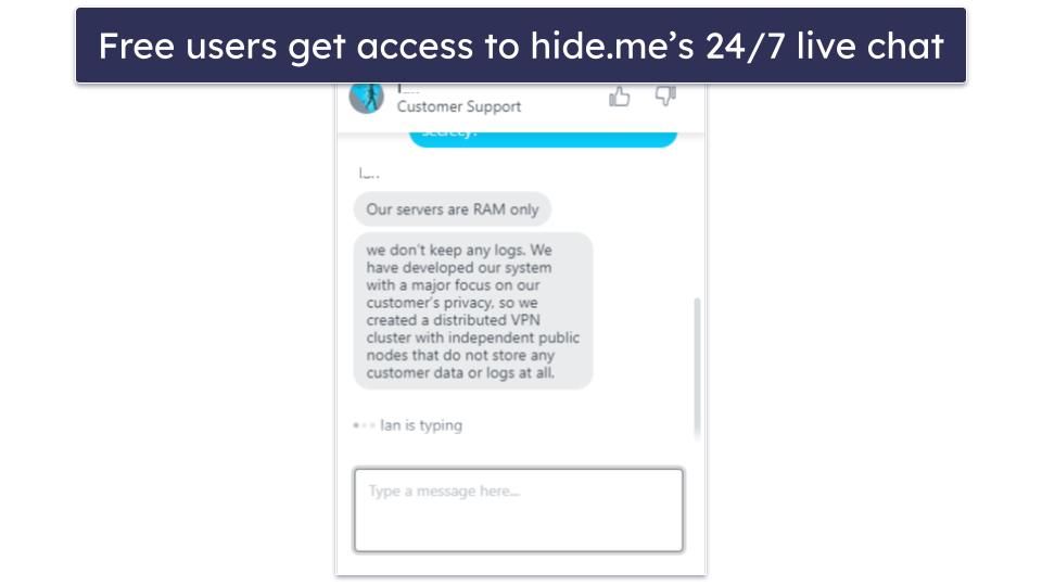 🥉 3. hide.me — Great Free VPN With Many Free Server Locations