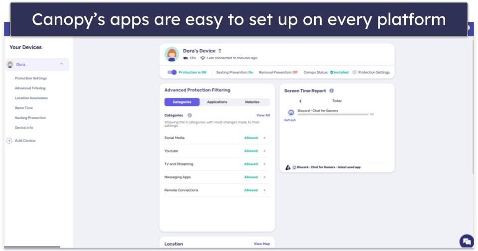 Apps &amp; Ease of Use — Canopy Is More Straightforward to Use