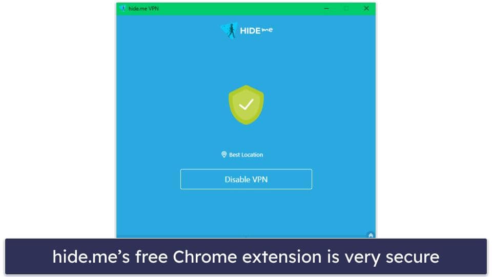 4. hide.me — Best Free VPN App for Google Chrome