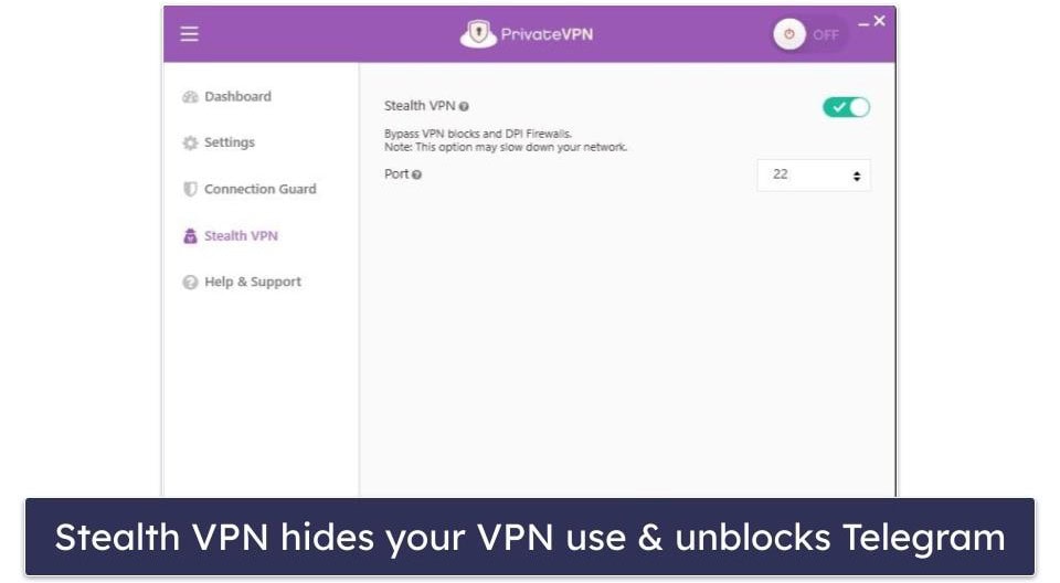 5. PrivateVPN — Easy-to-Use VPN for Unblocking Telegram