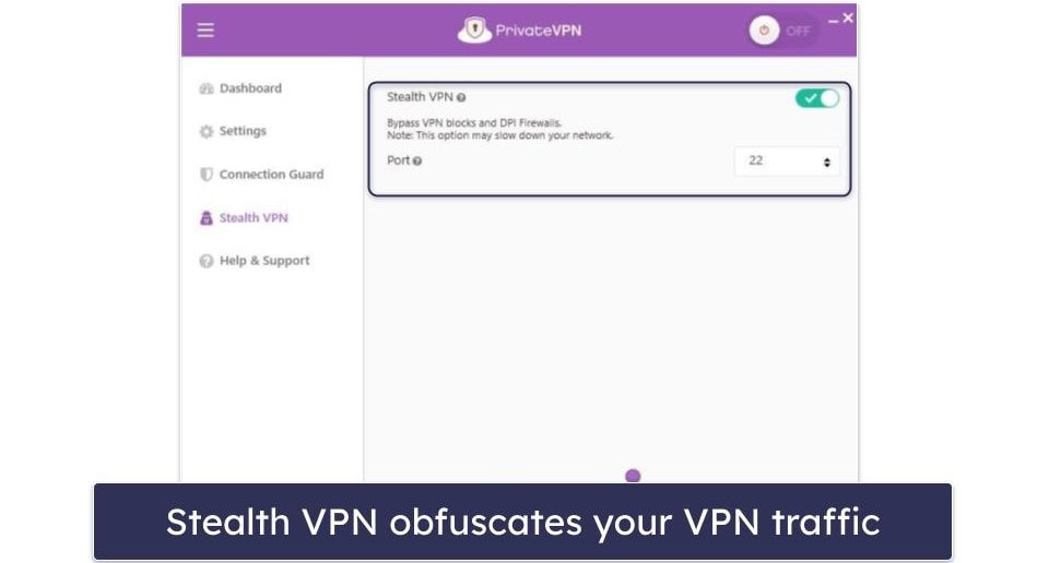 🥉3. PrivateVPN — Simple VPN + Proprietary Protocol for Bypassing Censorship