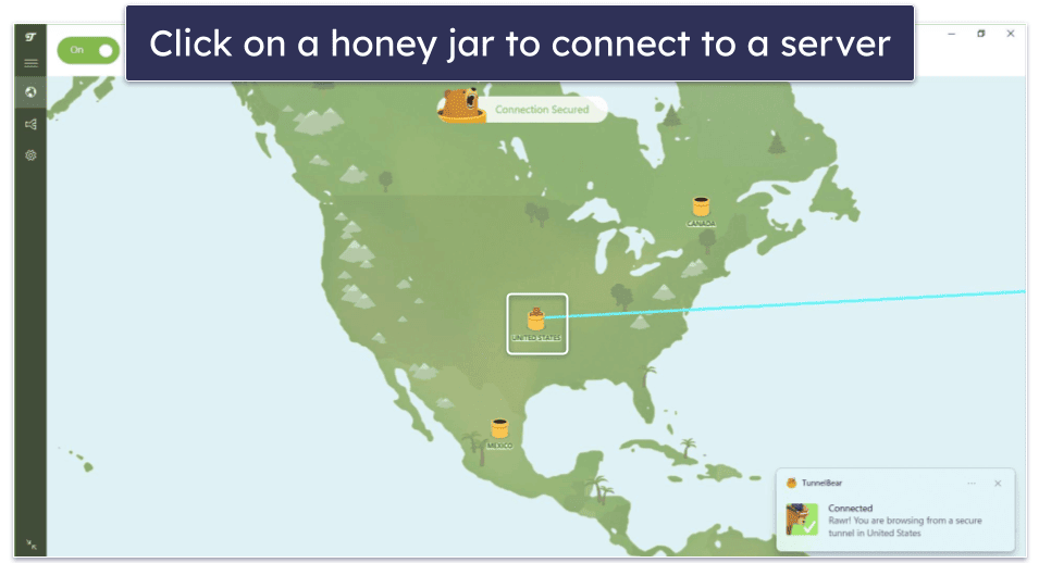 10. TunnelBear — User-Friendly &amp; Fun to Use