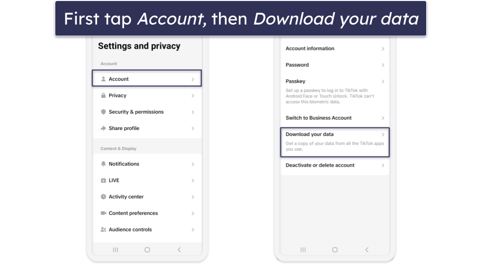 How to Back Up Your TikTok Account Before You Delete It