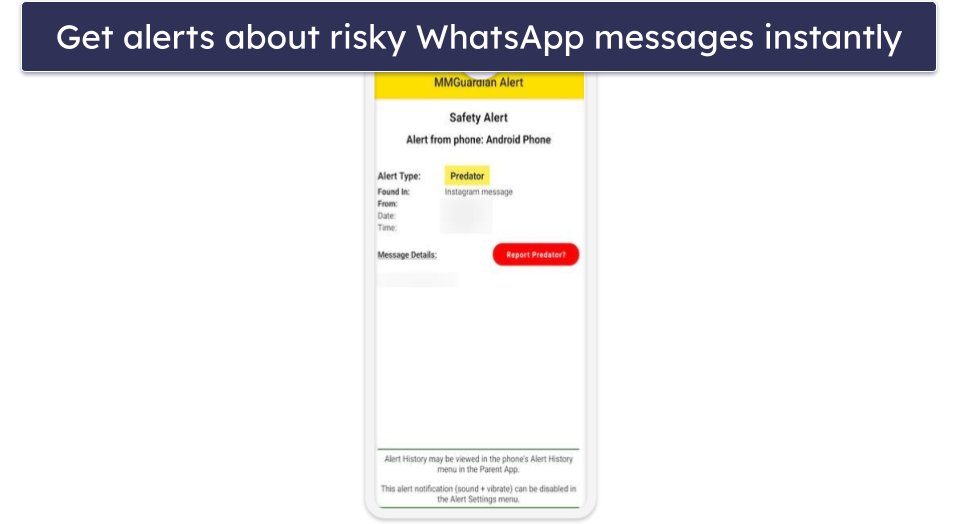 6. MMGuardian — Monitors for Inappropriate Content on WhatsApp