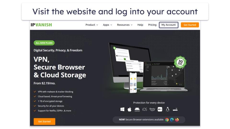 Try IPVanish Risk-Free for 30 Days (Step-By-Step Guide)