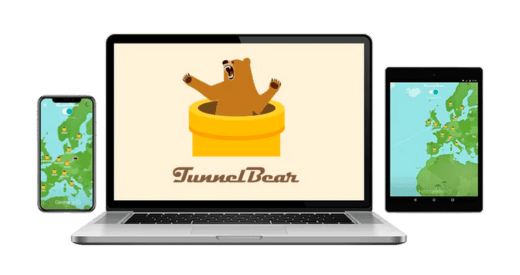 5. TunnelBear — User-friendly VPN for China