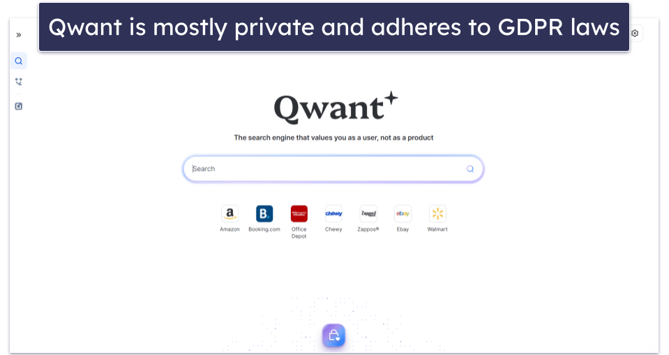 8. Qwant — Great Privacy Policies + GDPR-Adherent