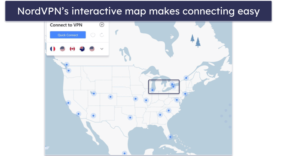 4. NordVPN — Very Secure VPN for Michigan