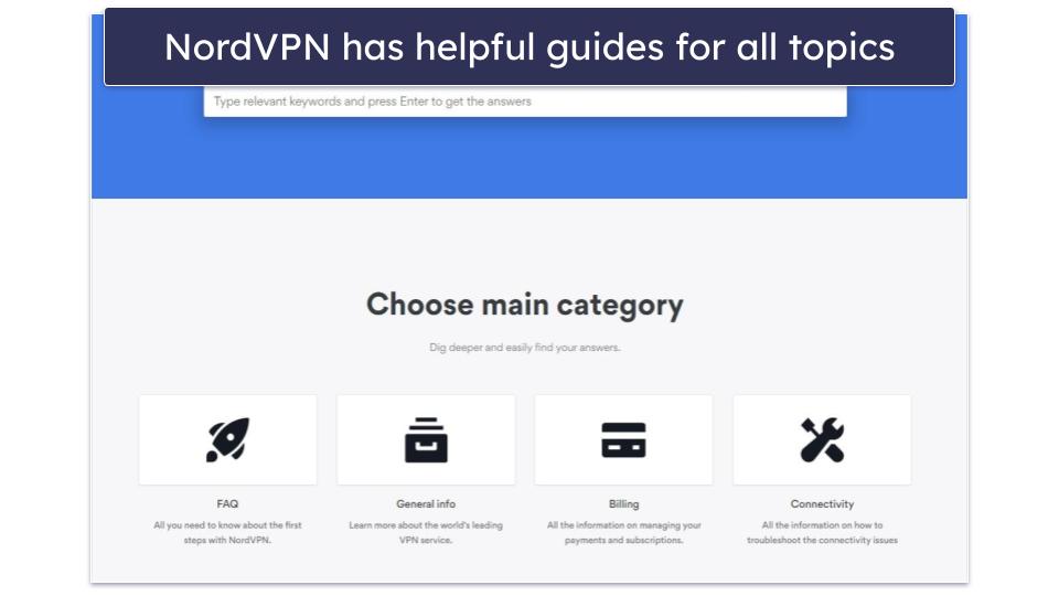 Customer Support — Both VPNs Have Excellent Customer Support