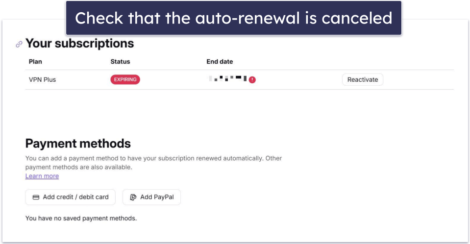 Proton VPN Renewal Costs &amp; How to Cancel Auto-Renewal