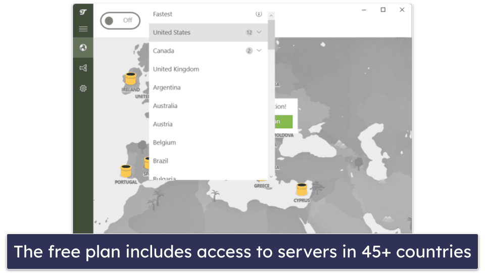 🥈2. TunnelBear — Fun &amp; Free P2P-Friendly VPN