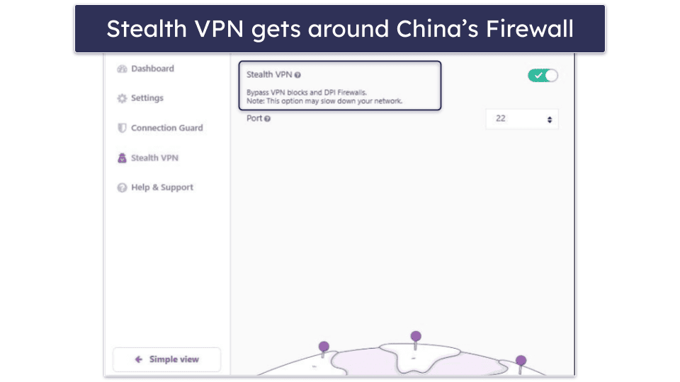 🥉3. PrivateVPN — Simple Interface With Good Obfuscation for China