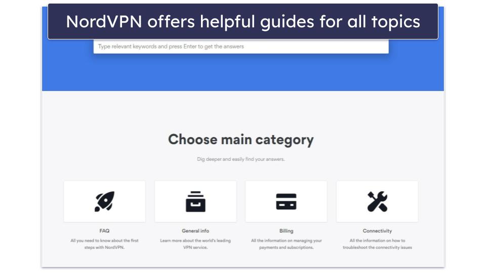 Customer Support — Both VPNs Have Good Customer Support