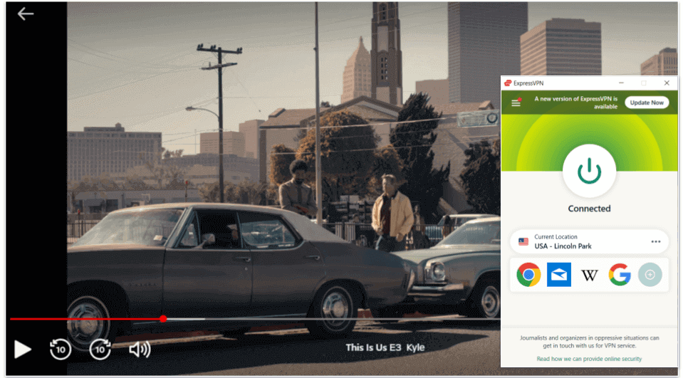 🥇1. ExpressVPN — Best VPN for Watching This Is Us in 2024