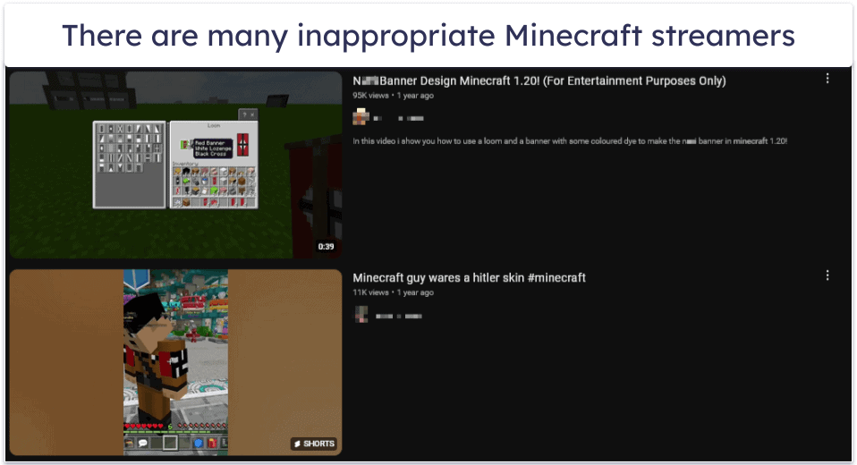 Are Minecraft Streamers Suitable for Children?