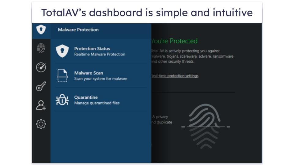 🥉 3. TotalAV — Beginner-Friendly With an Excellent Antivirus-Bundled VPN