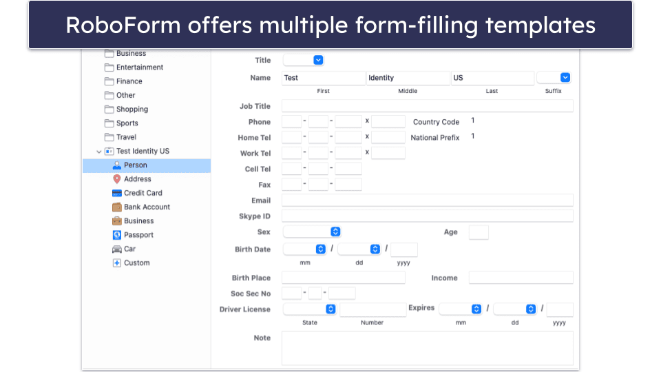 🥉3. RoboForm — Budget-Friendly With Impressive Form Filling