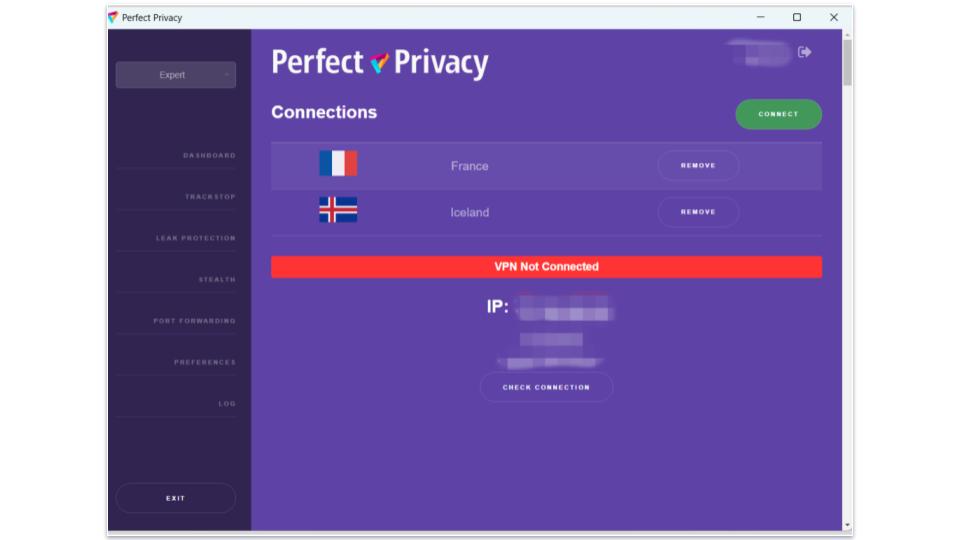 4. Perfect Privacy — IPv6 Addresses on Most Servers + Unique Security Features