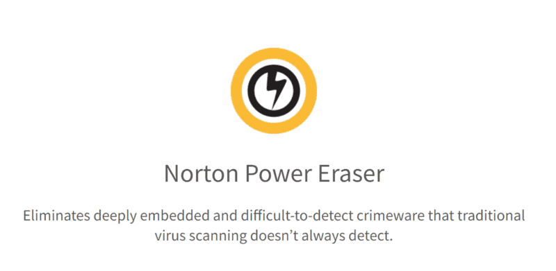 Bonus. Norton Power Eraser — Basic Version of the Best Antivirus on the Market