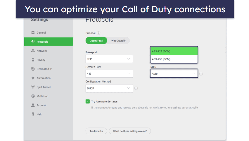 🥈 2. Private Internet Access — User-Friendly VPN for Call of Duty