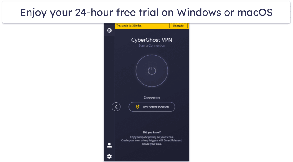 How to Claim CyberGhost’s Free Trial