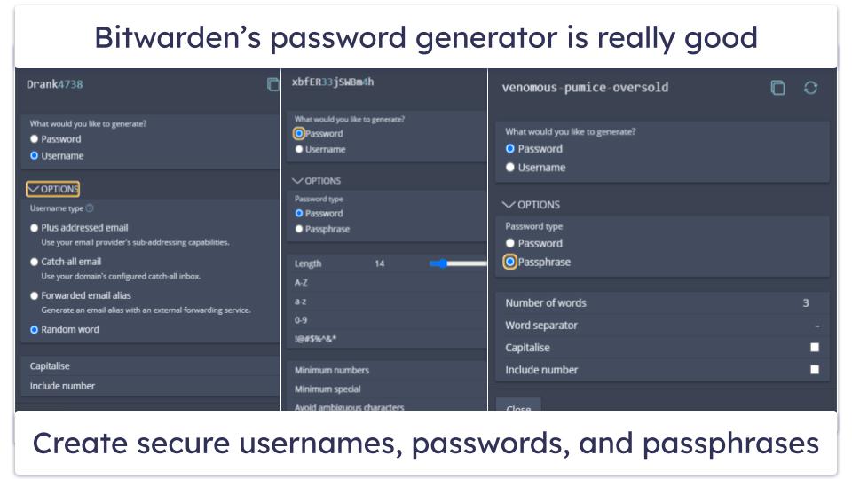 4. Bitwarden — Very Secure With Local Storage Option