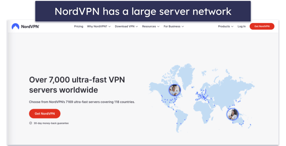 Servers — NordVPN Has a Better Server Network